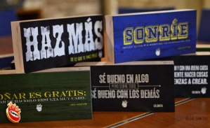 Algunos de los cuadros hechos en nuestra agencia este año.